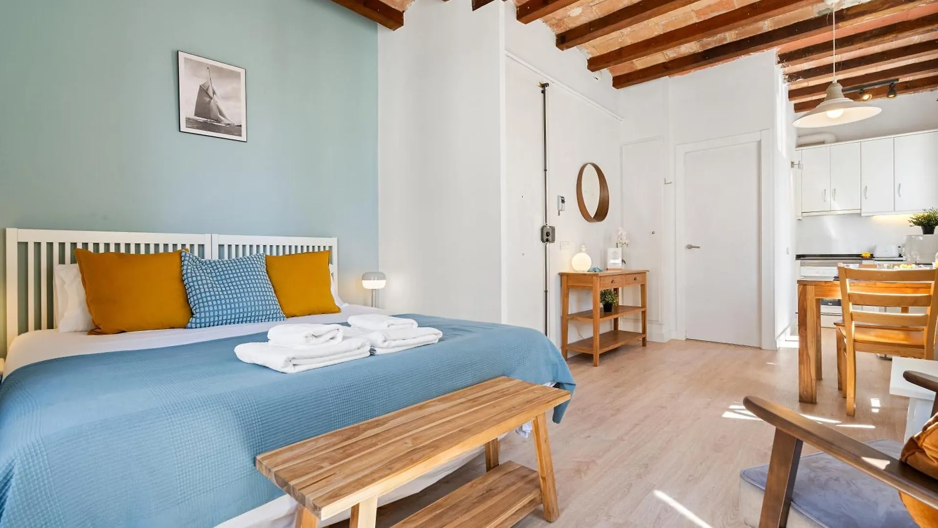 Lodging Apartments Barceloneta Beach Studio 32  Barselona